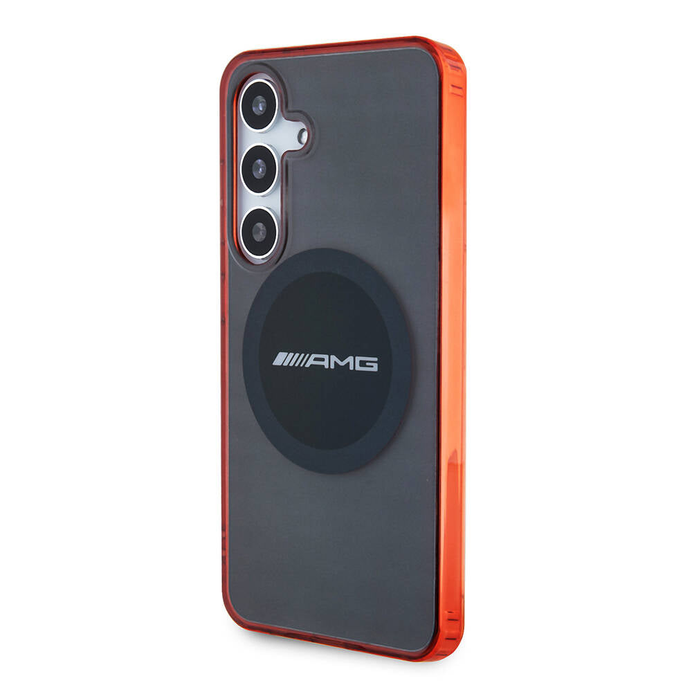 AMG Galaxy S24 Orjinal Lisanslı M-safe Şarj Özellikli Transparan Timeless Kılıf AMG Galaxy S24 Orjinal Lisanslı M-safe Şarj Özellikli Transparan Timeless Kılıf
